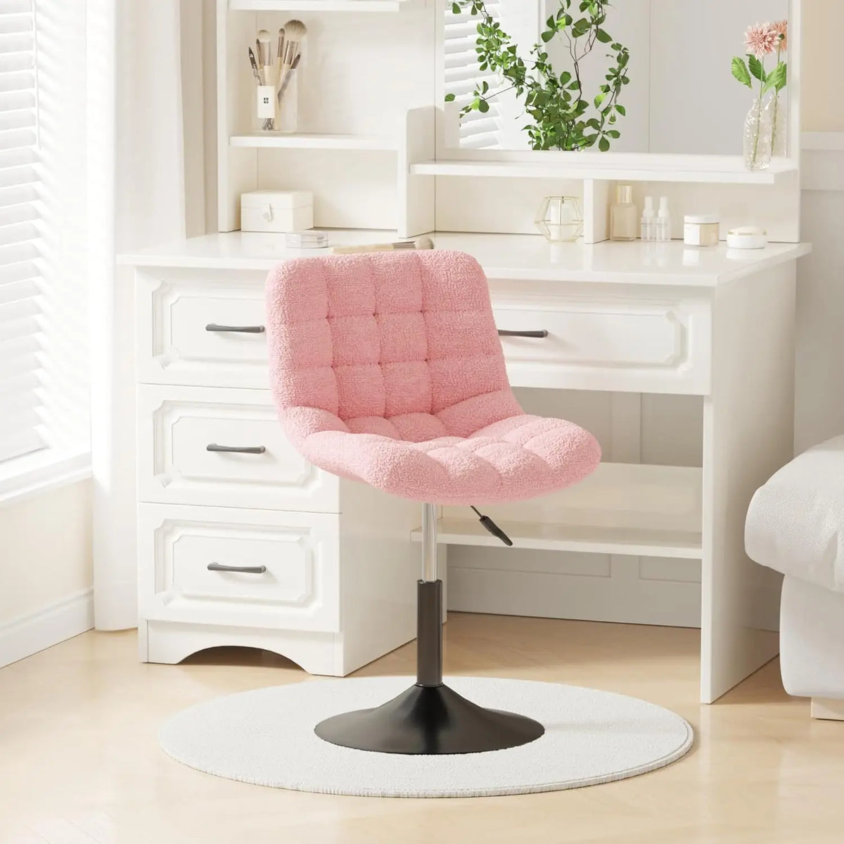 Chaise Câline — bouclette, pivotante et réglable en hauteur – vue 2